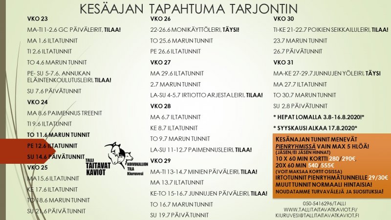 KESAJAN-TAPAHTUMA-TA